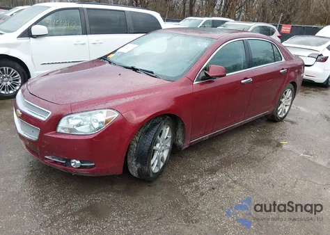 2010 Chevrolet Malibu Ltz z USA, uszkodzony, nr VIN 1G1ZE5EB0AF270997